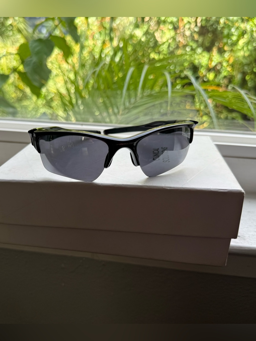 Men's Black Polarized Swim Sunglasses Oakley